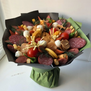 Съедобный мужской букет